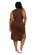 Load image into Gallery viewer, Meet Me There Dress- Chocolate
