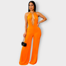 Load image into Gallery viewer, Call Me Gorgeous Jumpsuit ~ Orange
