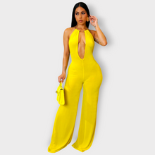 Load image into Gallery viewer, Call Me Gorgeous Jumpsuit ~ Yellow
