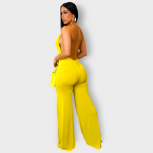 Load image into Gallery viewer, Call Me Gorgeous Jumpsuit ~ Yellow
