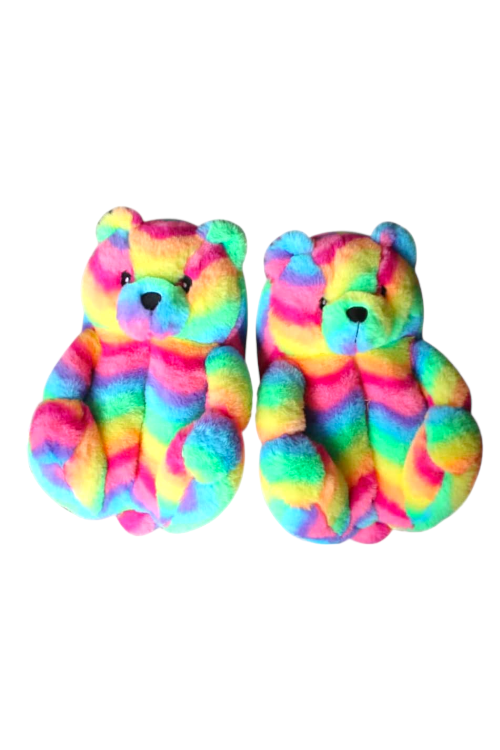 Cuddly Bear Slips-Colorful