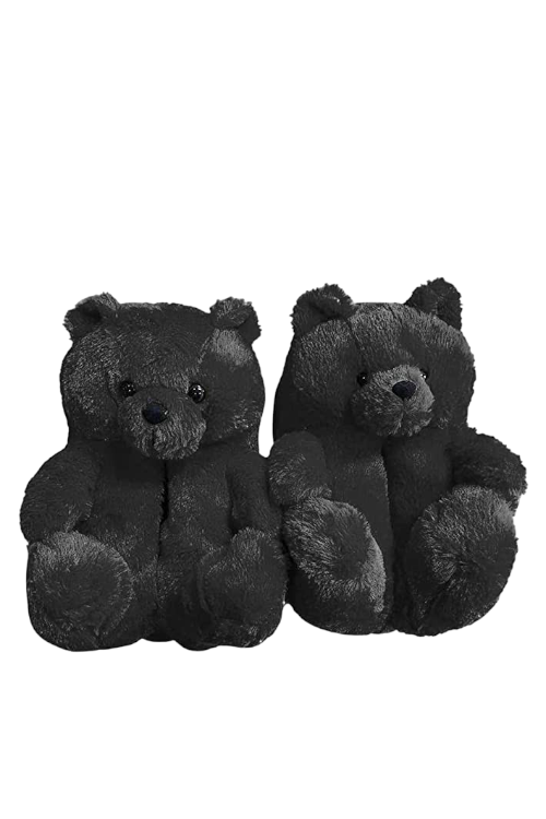 Cuddly Bear Slips-Black