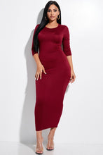 Load image into Gallery viewer, Coco Baddie Dress-Wine
